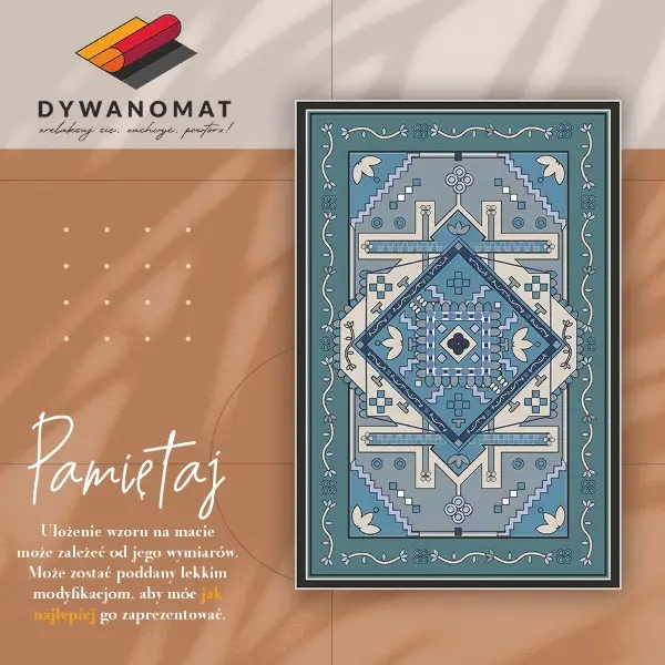 Dywan winylowy do domu Arabska geometria