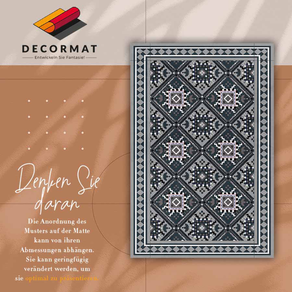 Dywan winylowy do domu Arabska geometria