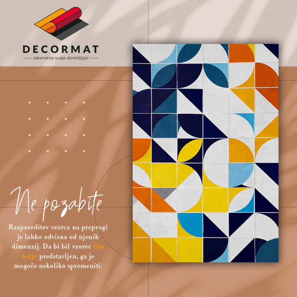 Dywan winylowy Geometryczne kształty
