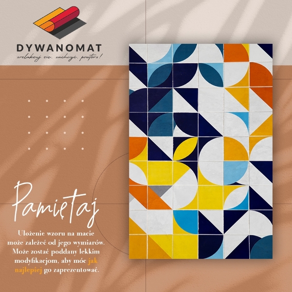 Dywan winylowy Geometryczne kształty