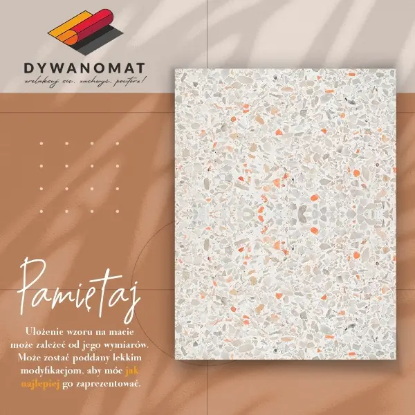 Dywan winylowy do wnętrza domu Marmur