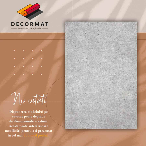 Modny winylowy dywan Strukturalny beton