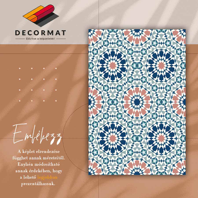Modny dywan winylowy Marokańska geometria