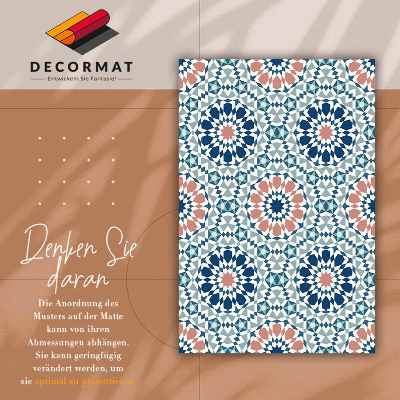 Modny dywan winylowy Marokańska geometria
