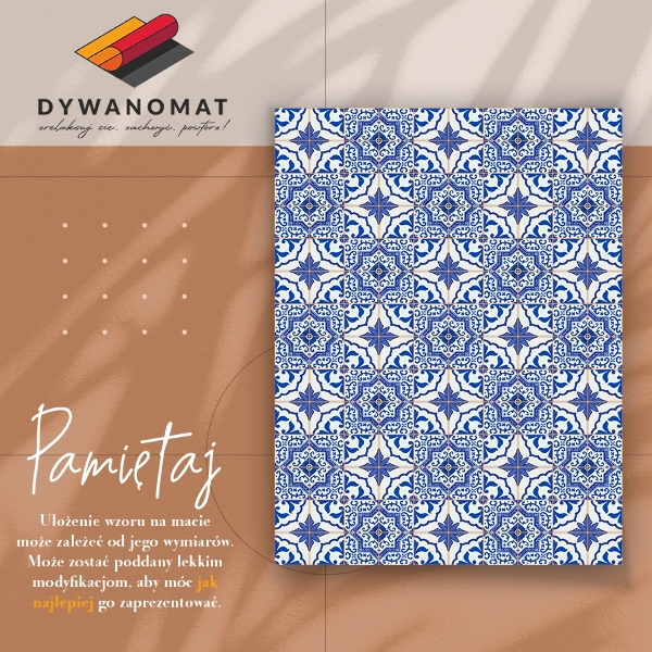 Dywan winylowy do domu Hiszpańskie kafle