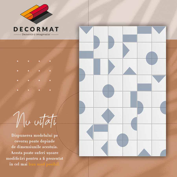 Dywan winylowy Geometryczne kształty