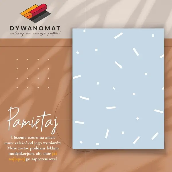Dywan winylowy do wnętrza domu Kreski
