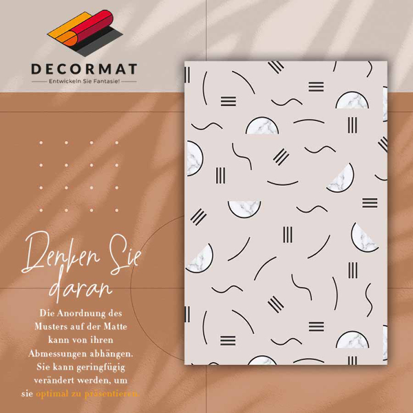 Dywan winylowy Abstrakcyjne kształty