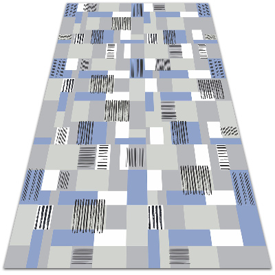 Modny dywan winylowy Geometryczne prostokąty