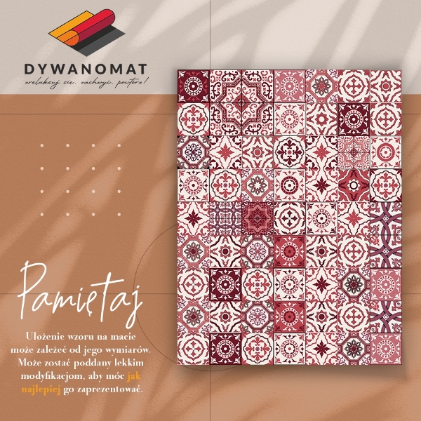 Modny dywan winylowy Portugalskie kafelki