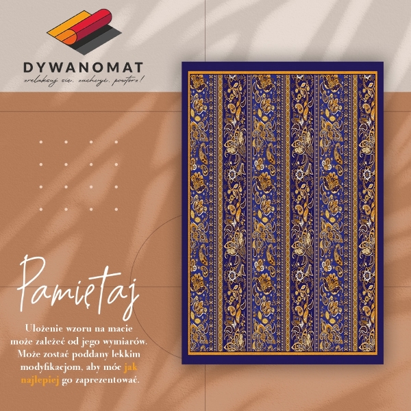 Dywan winylowy do domu Vintage Paisley
