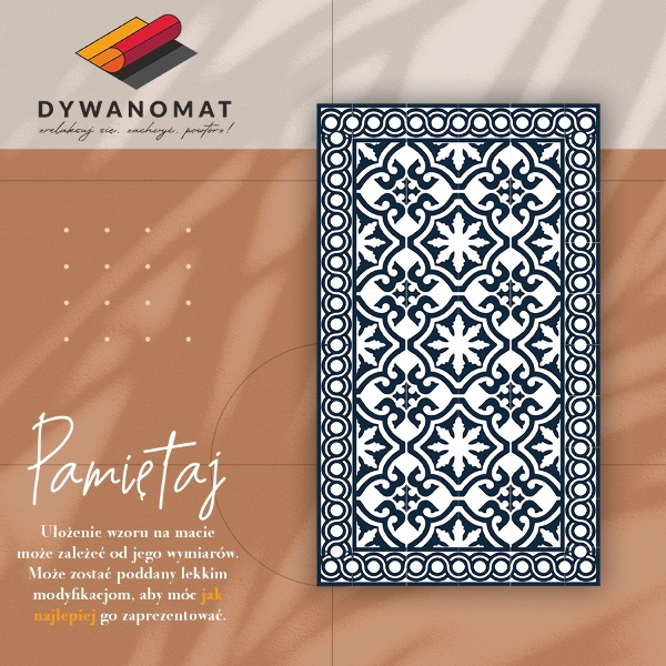 Dywan winylowy do domu Portugalski kafel