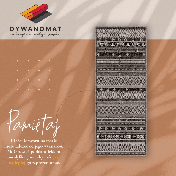 Dywan winylowy do domu Indiańskie wzorki