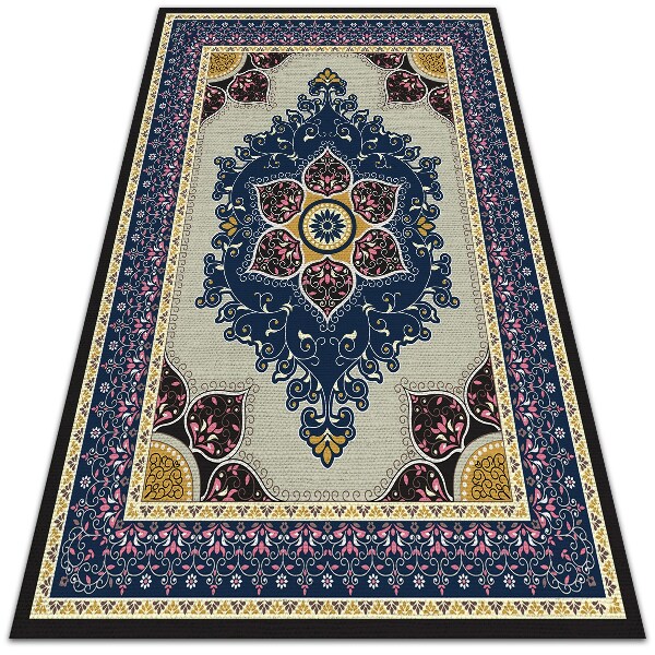 Modny dywan winylowy Orientalny turecki styl