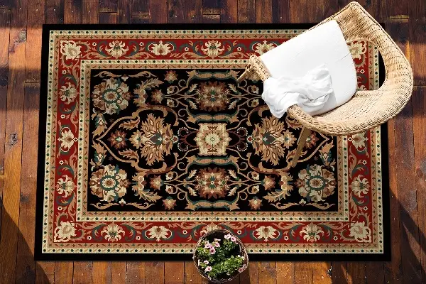 Nowoczesny dywan outdoor Tekstura retro