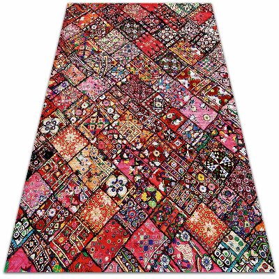 Nowoczesny dywan outdoor Mozaikowy patchwork