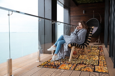 Tarasowy dywan zewnętrzny Mozaika turecka