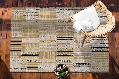 Tarasowy dywan zewnętrzny Klasyczna abstrakcja