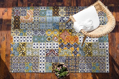 Dywan na taras zewnętrzny Abstrakcyjna mozaika