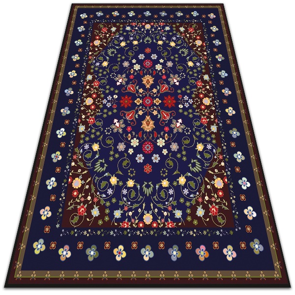 Dywan na taras zewnętrzny Piękne małe kwiatki