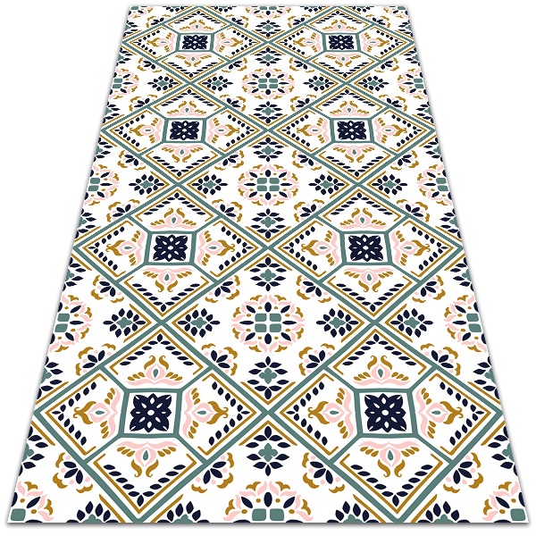 Tarasowy dywan zewnętrzny Geometryczny deseń