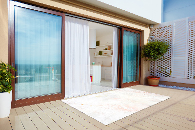 Dywan na taras zewnętrzny Tekstura marmuru