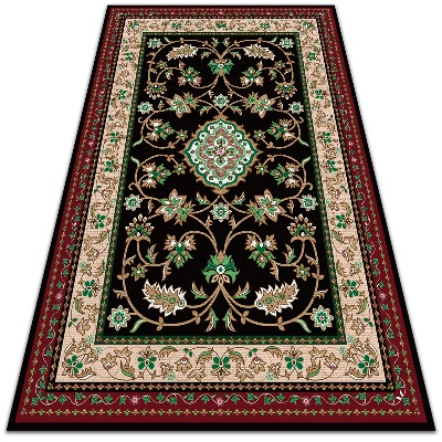 Tarasowy dywan zewnętrzny Florystyczne wzory