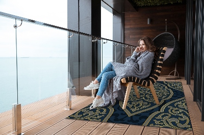 Nowoczesny dywan outdoor Ornament orientalny