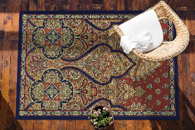 Nowoczesny dywan outdoor Indyjski styl retro