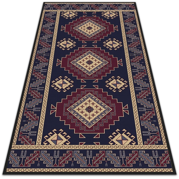 Piękny dywan zewnętrzny Abstrakcja geometryczna