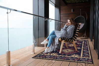 Dywan ogrodowy Abstrakcja geometryczna