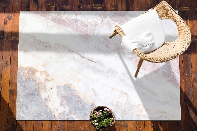 Nowoczesny dywan outdoor Marmurowa podłoga