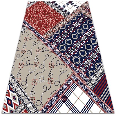 Nowoczesny dywan outdoor Retro mix