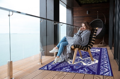 Dywan na taras zewnętrzny Wzór perski