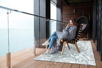 Nowoczesny dywan outdoor Plamy i ozdoby