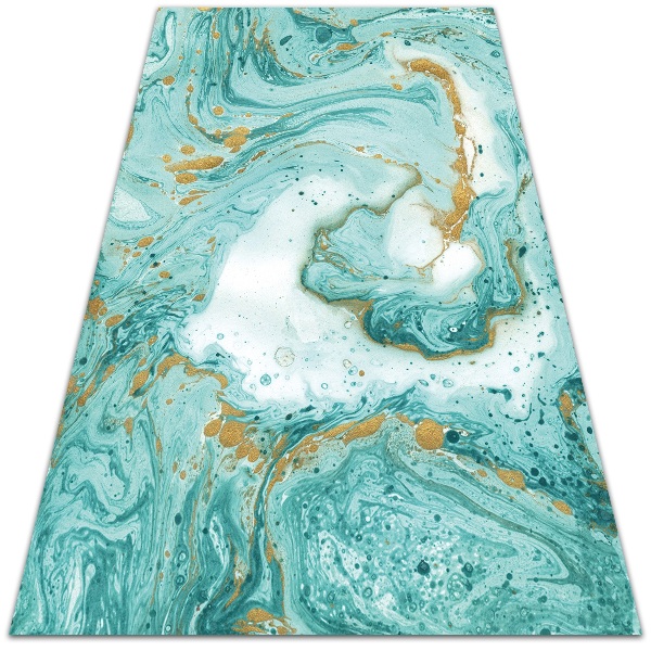 Dywan na taras zewnętrzny Marmurowe fale