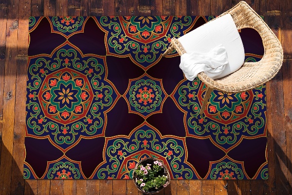 Dywan na taras zewnętrzny Ornament mandali
