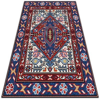Nowoczesny dywan outdoor Ozdoby ludowe