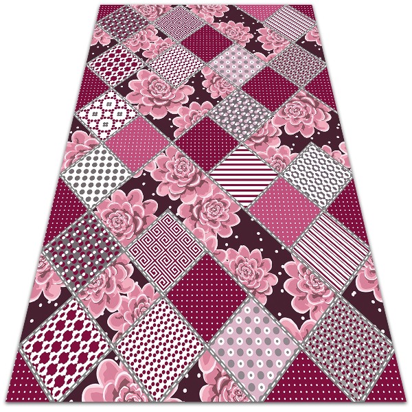 Tarasowy dywan zewnętrzny Kolaż Sukulenten