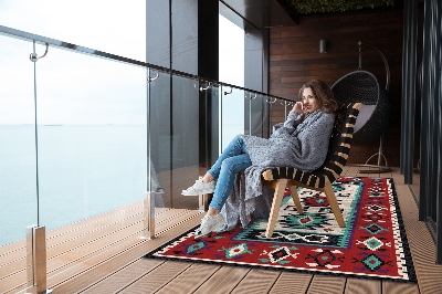 Nowoczesny dywan outdoor Proste wzory etniczne
