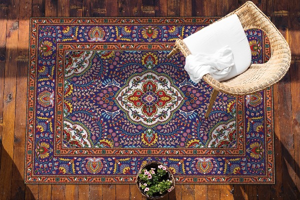 Nowoczesny dywan outdoor Styl ludowy