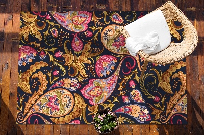 Tarasowy dywan zewnętrzny Kolorowy wzór paisley