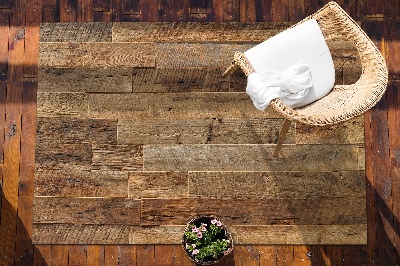 Tarasowy dywan zewnętrzny Krótkie deski