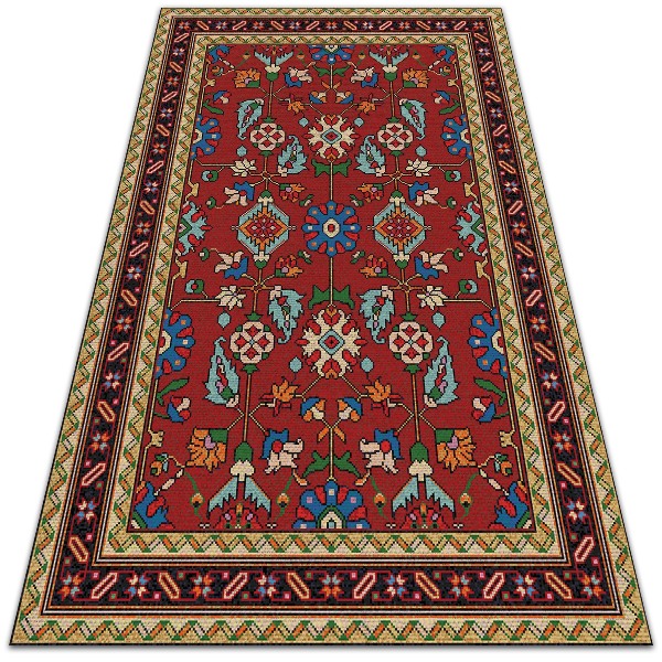 Tarasowy dywan zewnętrzny Mozaika ludowa