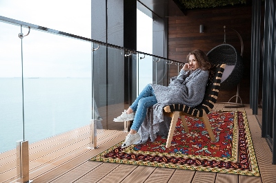 Tarasowy dywan zewnętrzny Mozaika ludowa