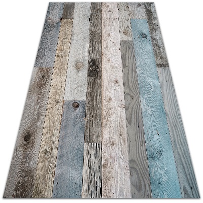 Nowoczesny dywan outdoor Stare deski