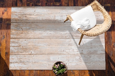 Nowoczesny dywan outdoor Stare deski