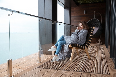 Dywan ogrodowy Mata bambusowa