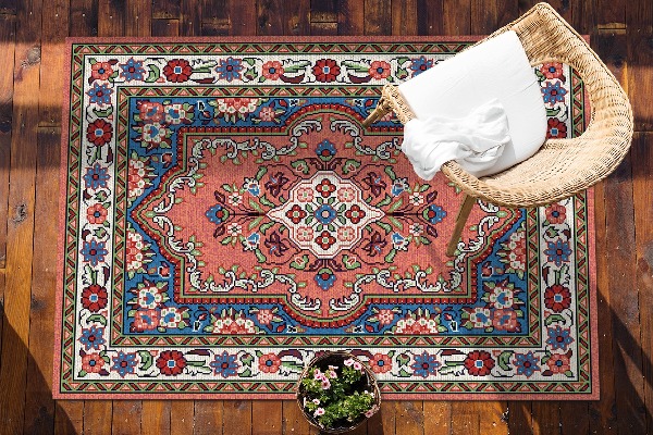 Nowoczesny dywan outdoor Klasyczna mozaika