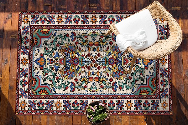 Dywan ogrodowy Wielokolorowe wzory